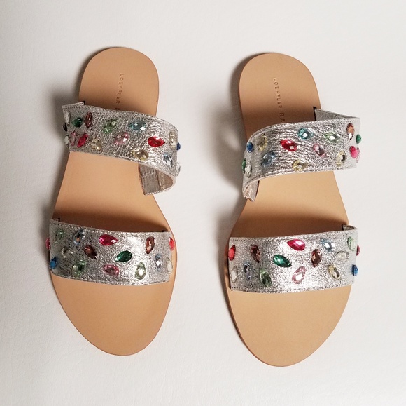 Loeffler Randall Slides Sandals Size 7 - Picture 6 of 8